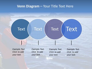 A Man Fishing On A Boat In The Water PowerPoint Template