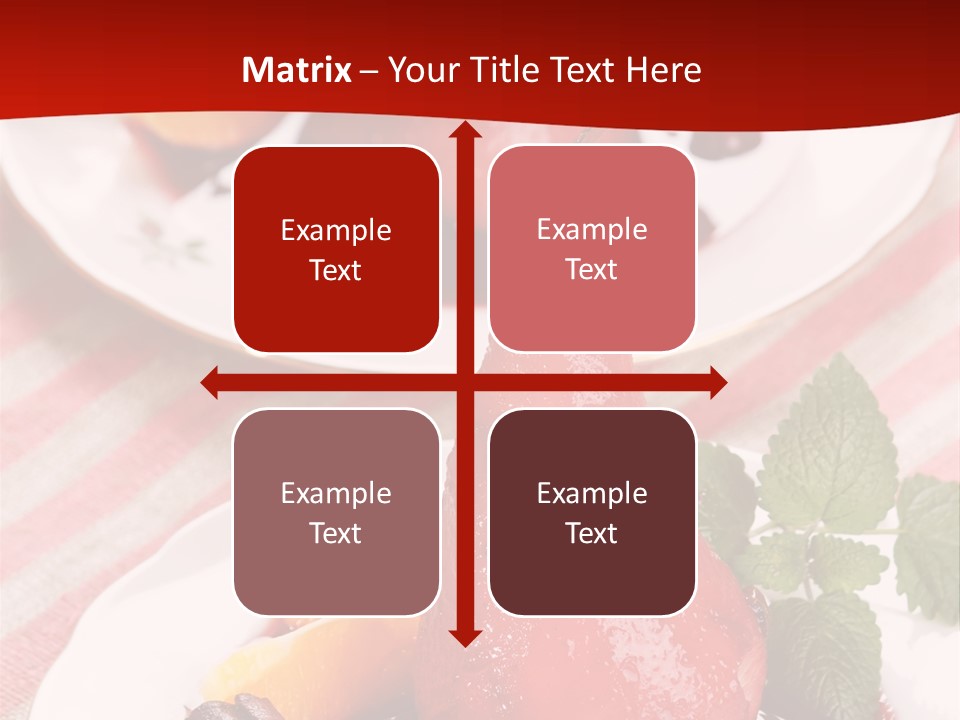 Flavor Closeup Sauce PowerPoint Template