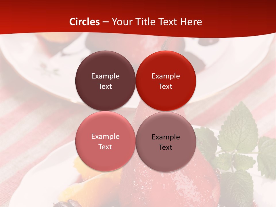 Flavor Closeup Sauce PowerPoint Template