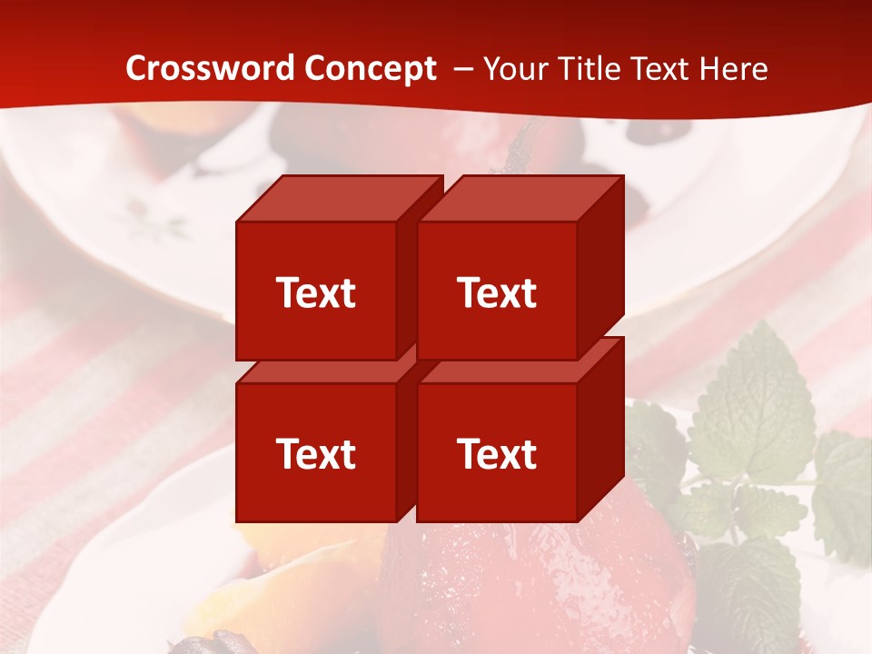 Flavor Closeup Sauce PowerPoint Template