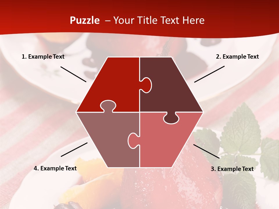 Flavor Closeup Sauce PowerPoint Template