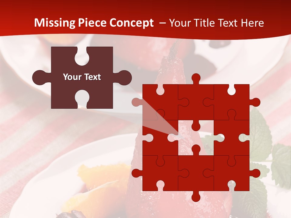 Flavor Closeup Sauce PowerPoint Template