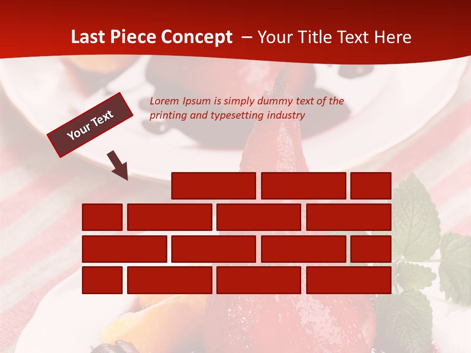 Flavor Closeup Sauce PowerPoint Template