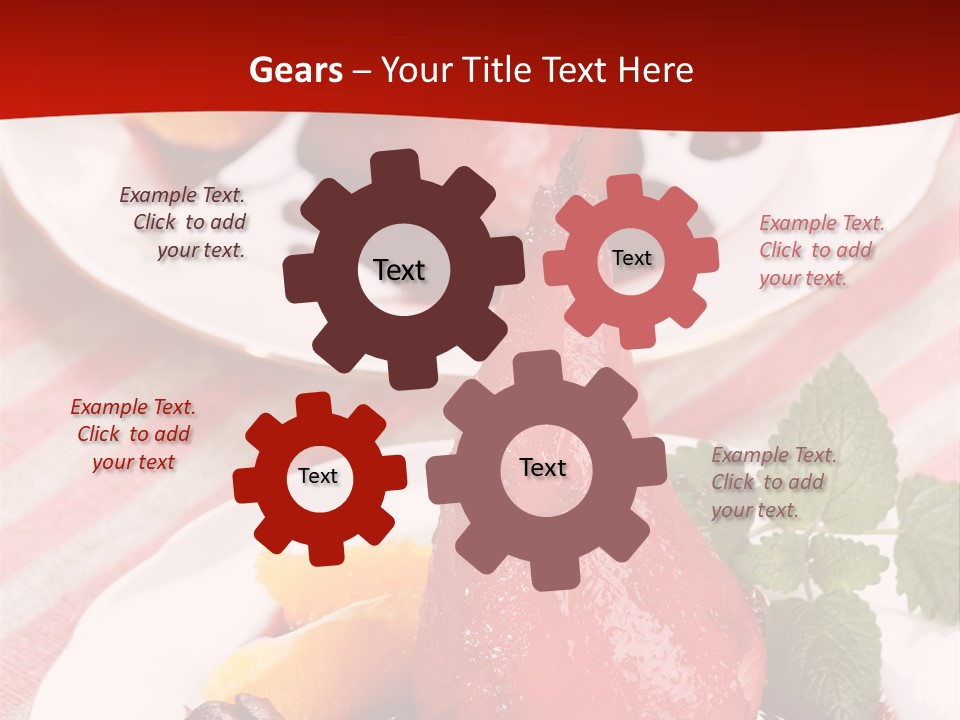 Flavor Closeup Sauce PowerPoint Template