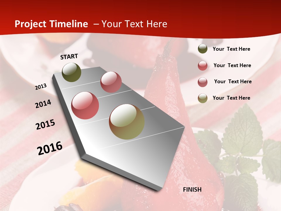 Flavor Closeup Sauce PowerPoint Template