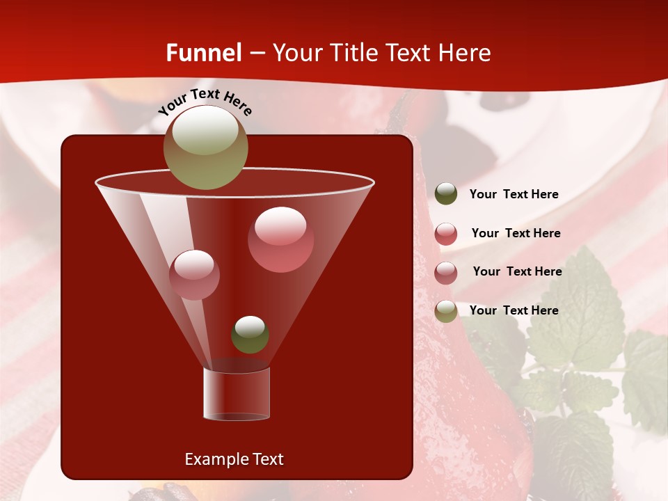 Flavor Closeup Sauce PowerPoint Template