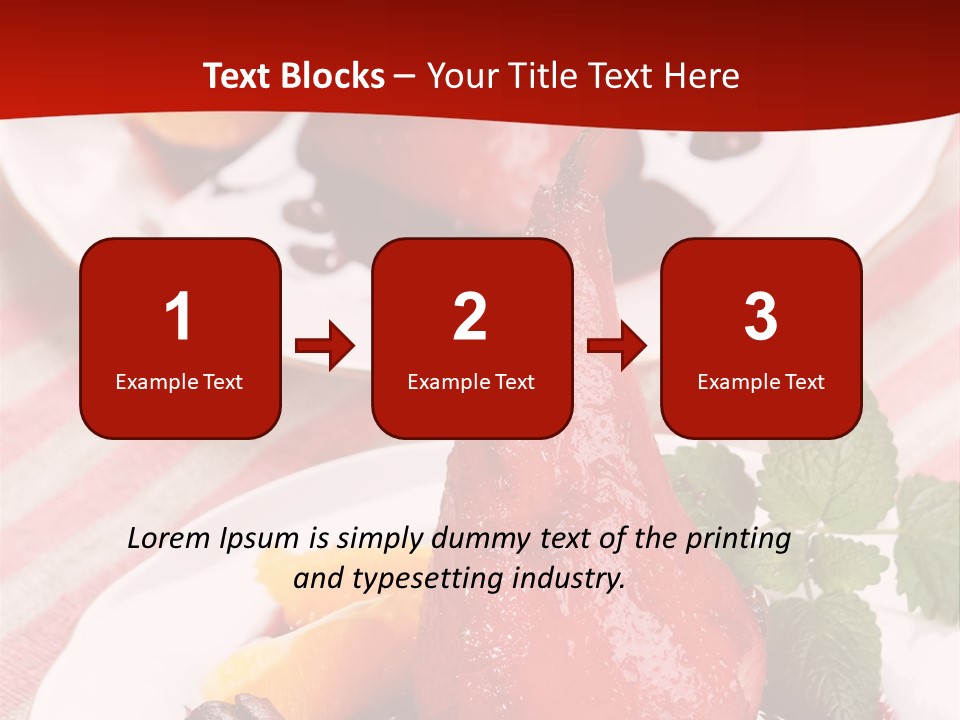 Flavor Closeup Sauce PowerPoint Template
