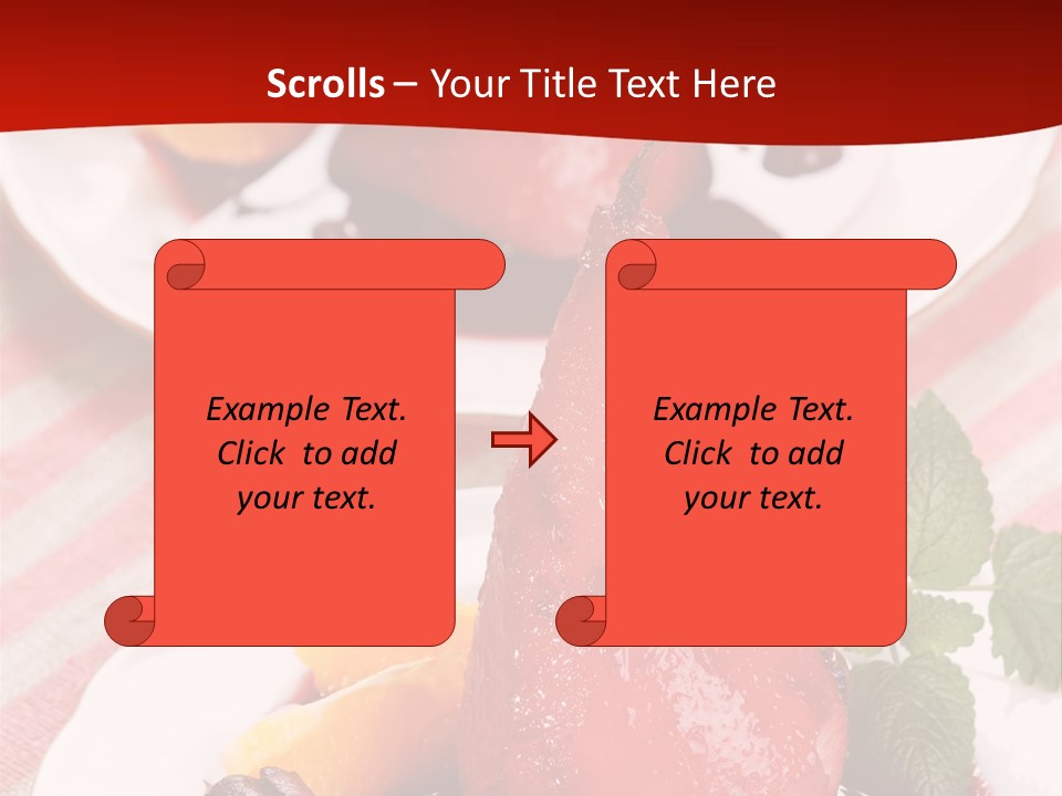 Flavor Closeup Sauce PowerPoint Template