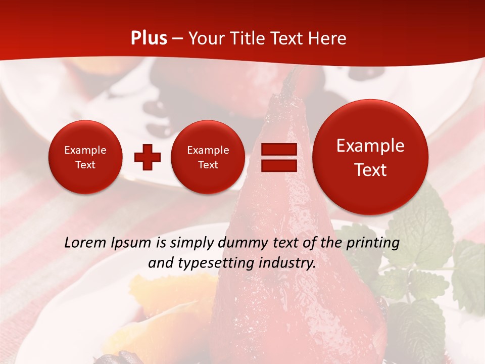 Flavor Closeup Sauce PowerPoint Template