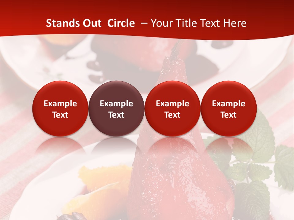 Flavor Closeup Sauce PowerPoint Template