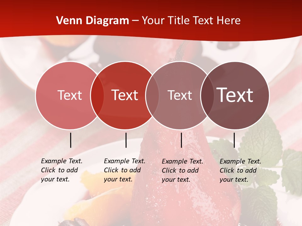 Flavor Closeup Sauce PowerPoint Template