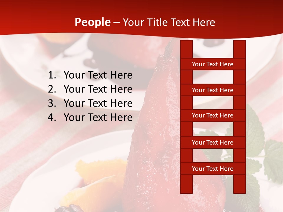 Flavor Closeup Sauce PowerPoint Template