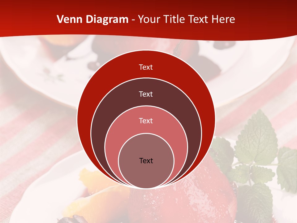 Flavor Closeup Sauce PowerPoint Template