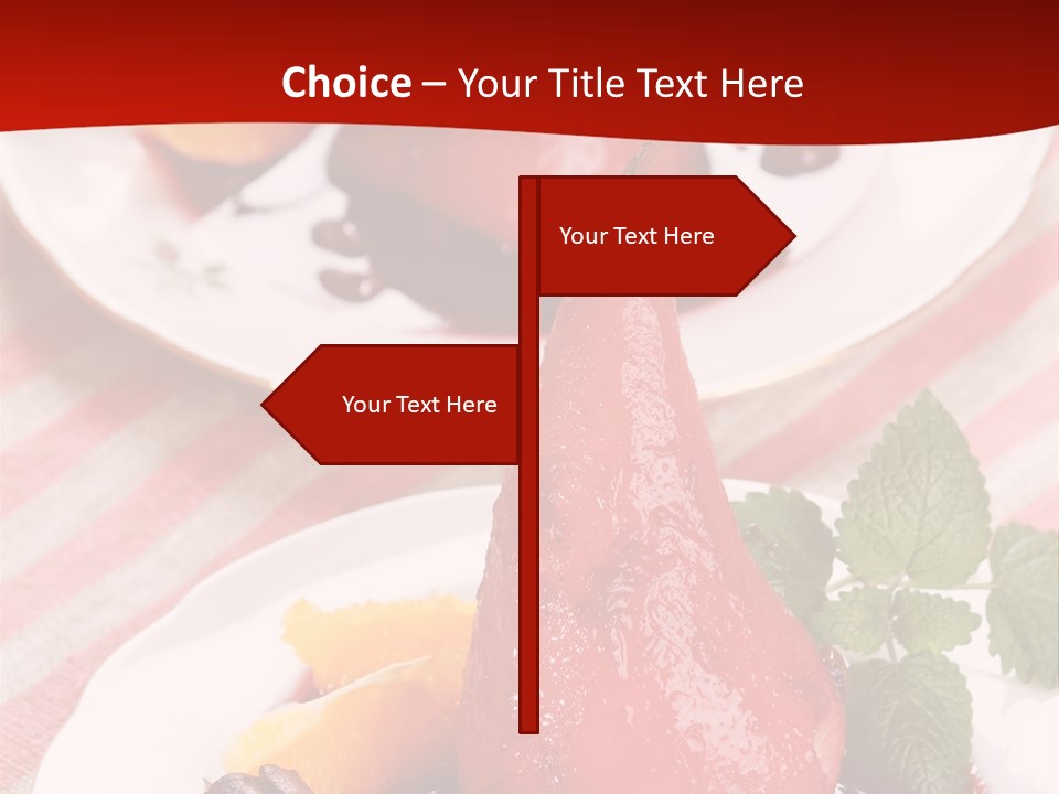 Flavor Closeup Sauce PowerPoint Template