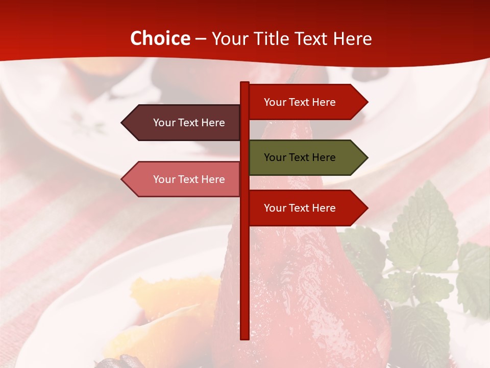 Flavor Closeup Sauce PowerPoint Template
