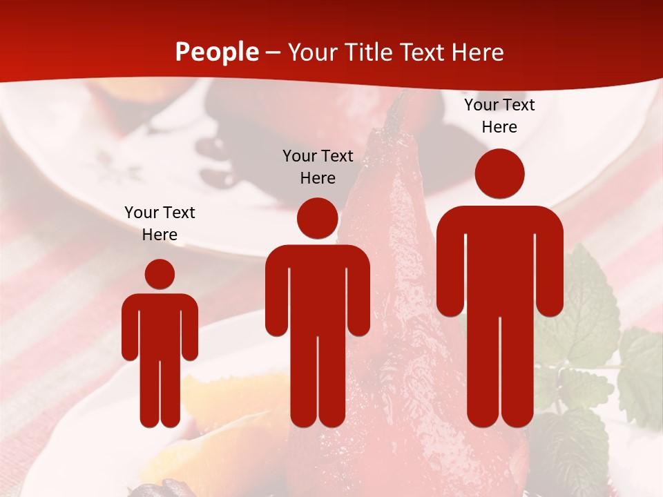 Flavor Closeup Sauce PowerPoint Template