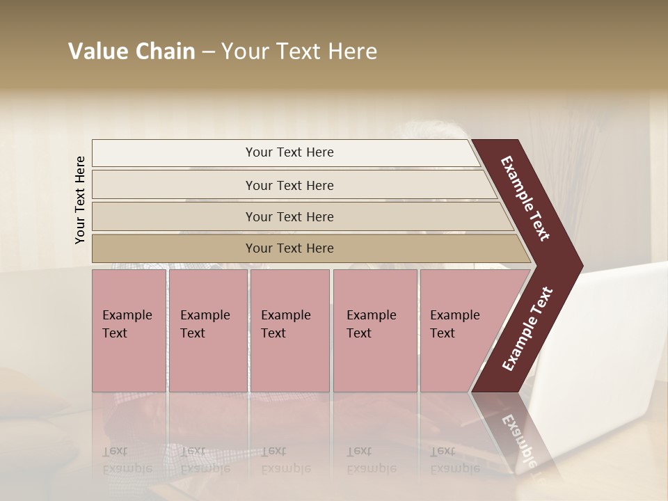 Grandfather Senior Affectionate PowerPoint Template