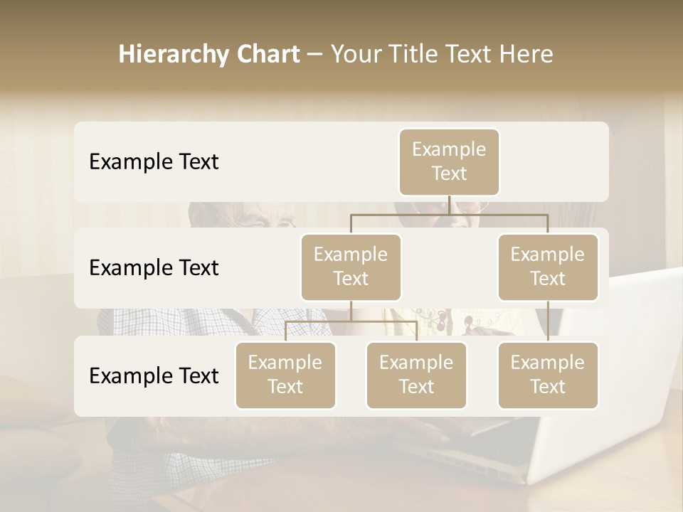 Grandfather Senior Affectionate PowerPoint Template