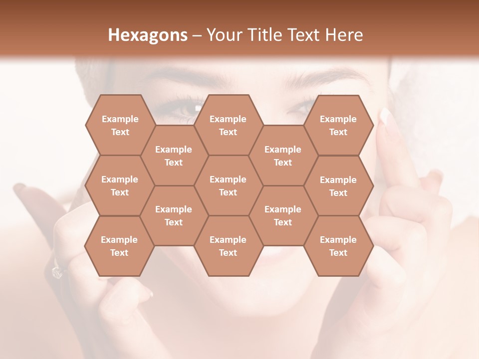 Head Black Smile PowerPoint Template