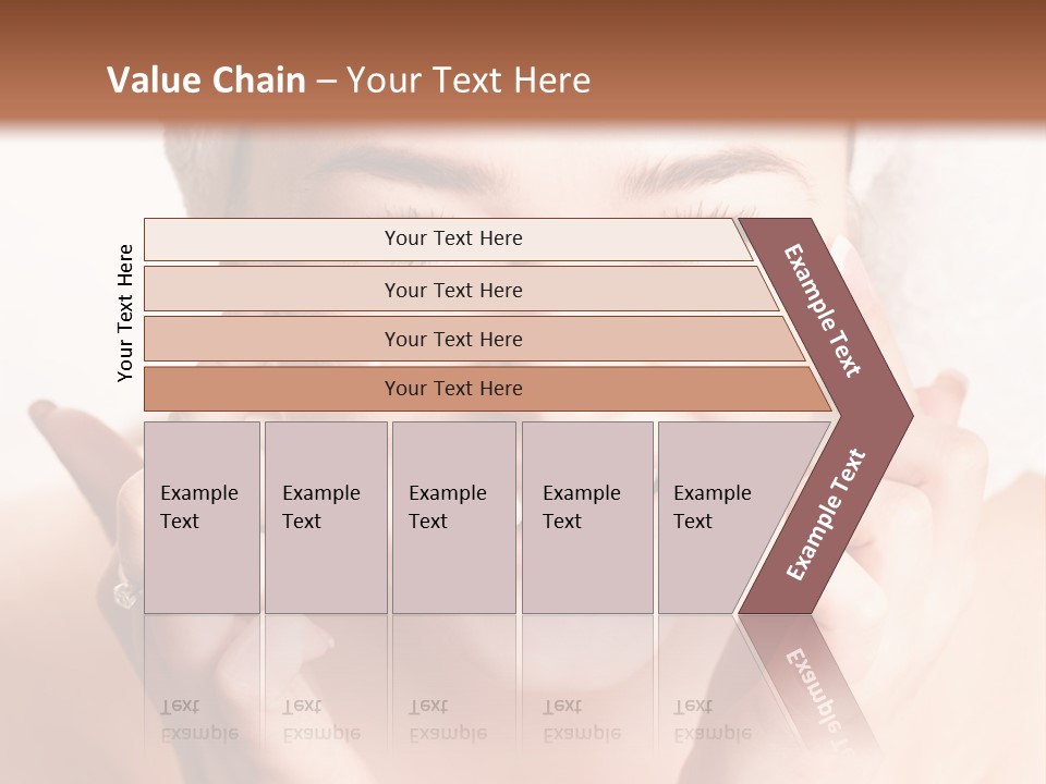 Head Black Smile PowerPoint Template