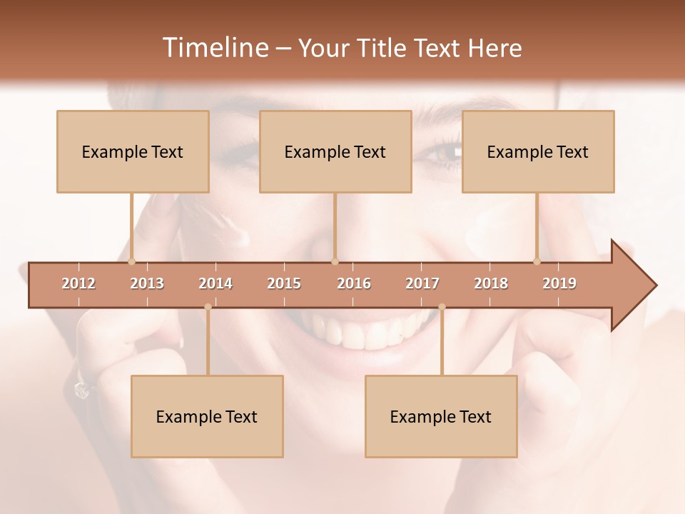 Head Black Smile PowerPoint Template