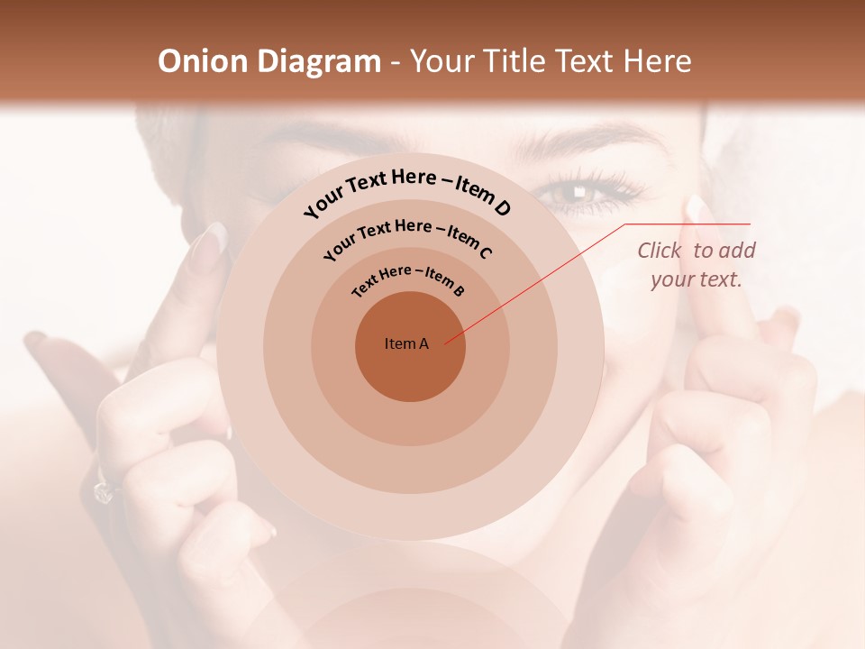 Head Black Smile PowerPoint Template