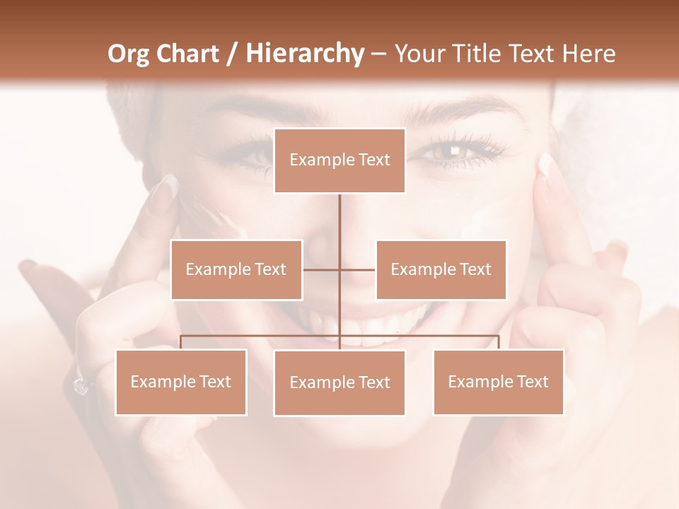 Head Black Smile PowerPoint Template