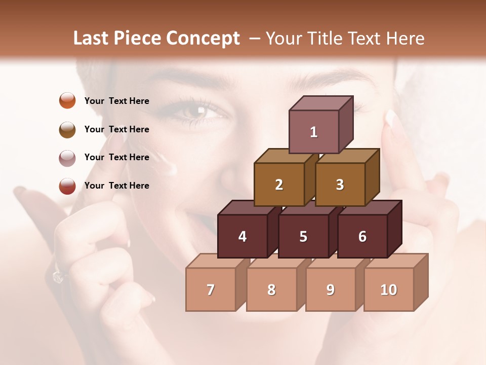 Head Black Smile PowerPoint Template