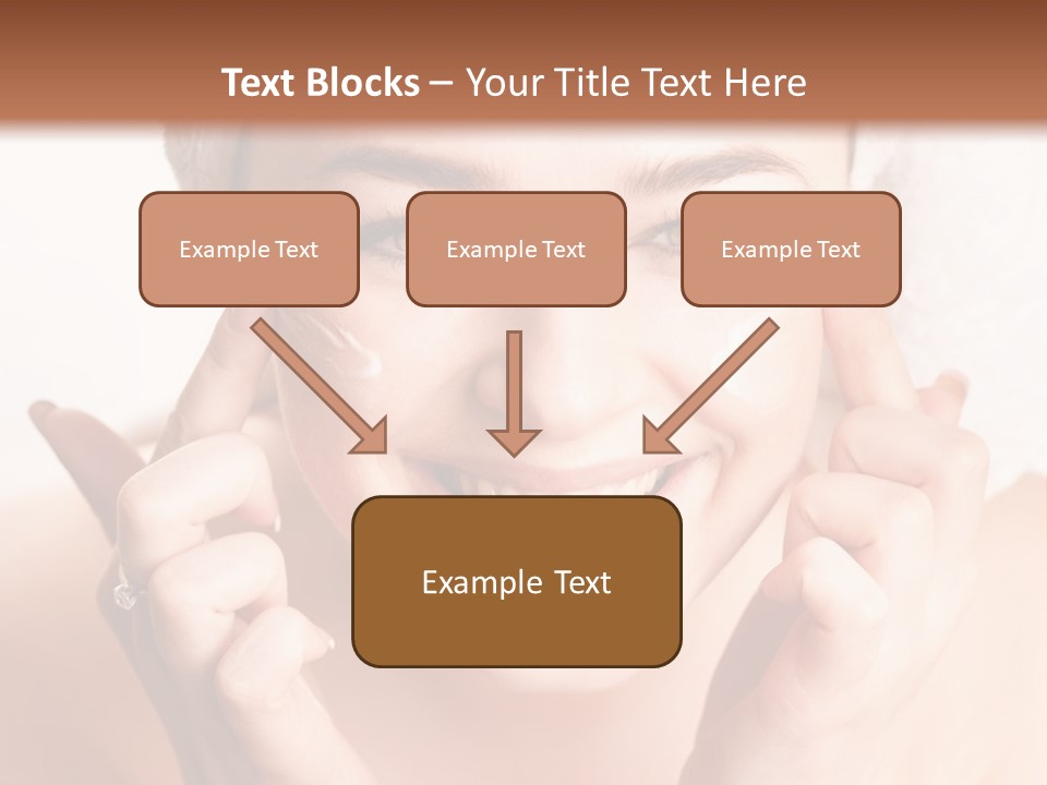 Head Black Smile PowerPoint Template