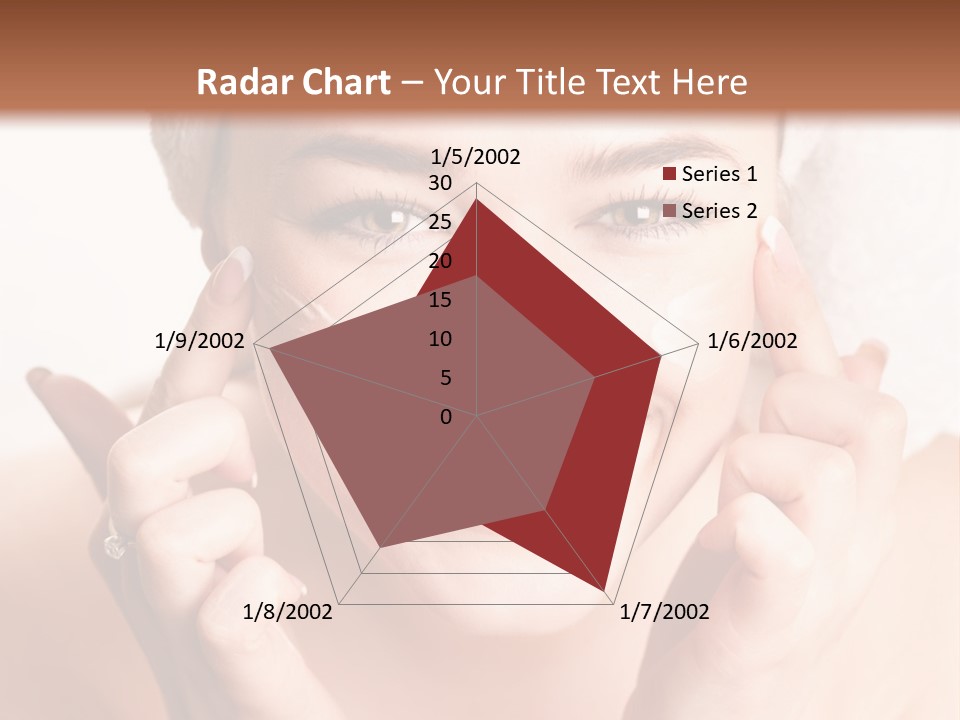 Head Black Smile PowerPoint Template