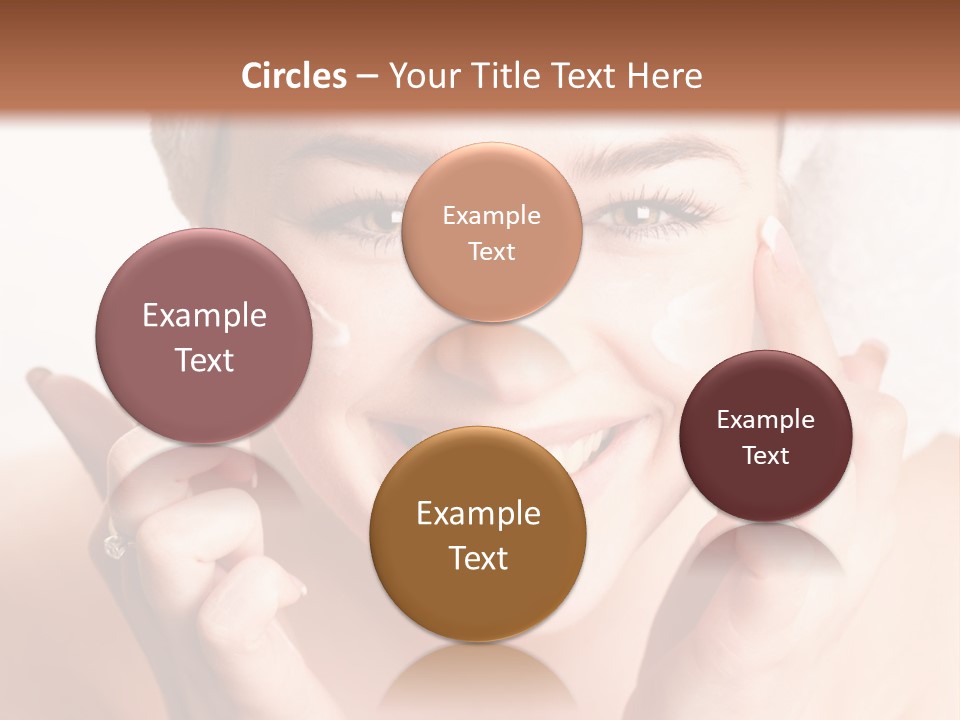 Head Black Smile PowerPoint Template