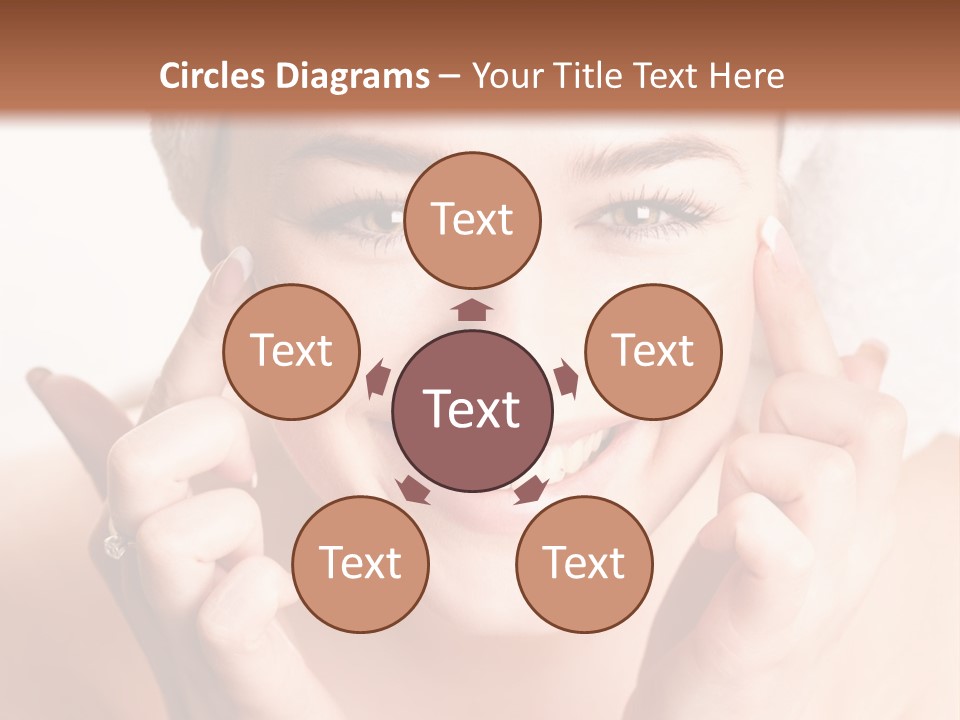 Head Black Smile PowerPoint Template