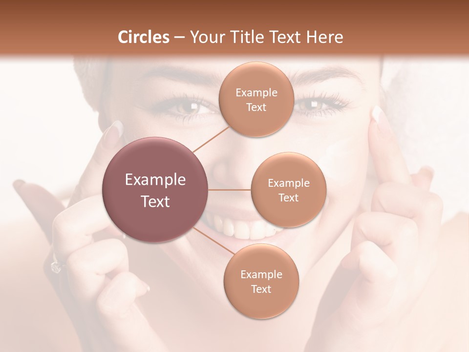 Head Black Smile PowerPoint Template