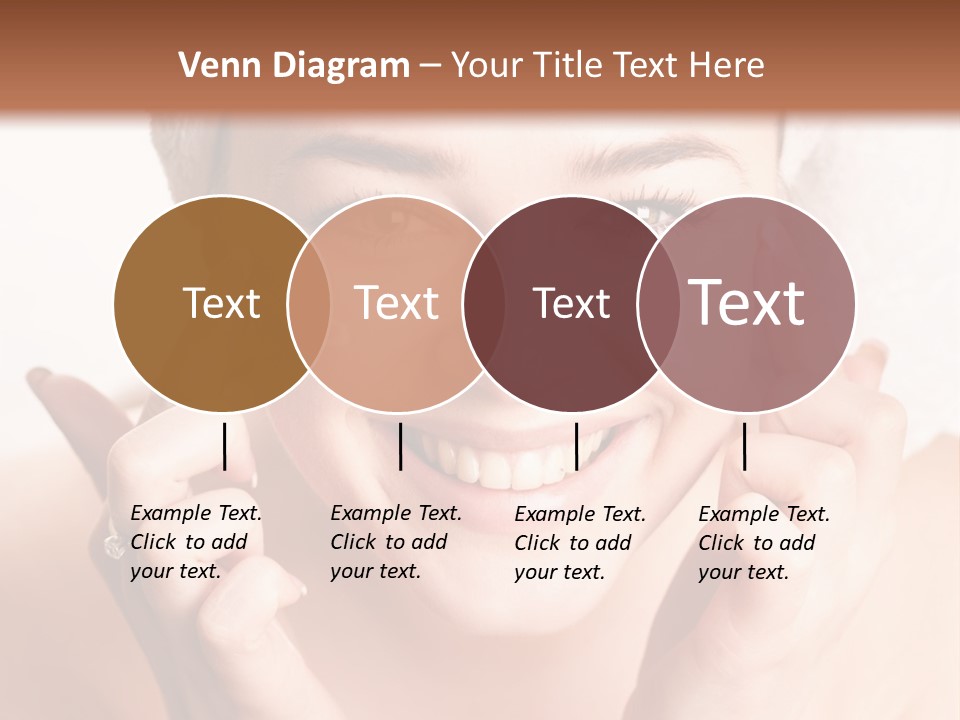 Head Black Smile PowerPoint Template