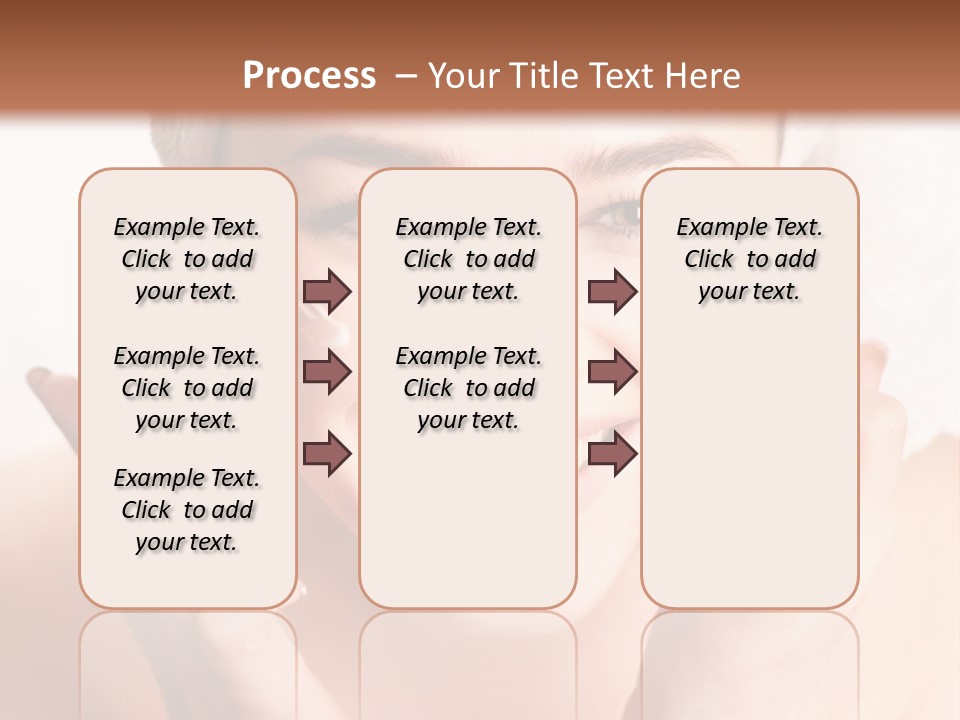 Head Black Smile PowerPoint Template