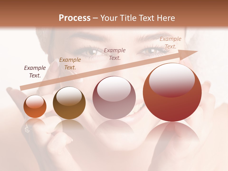 Head Black Smile PowerPoint Template