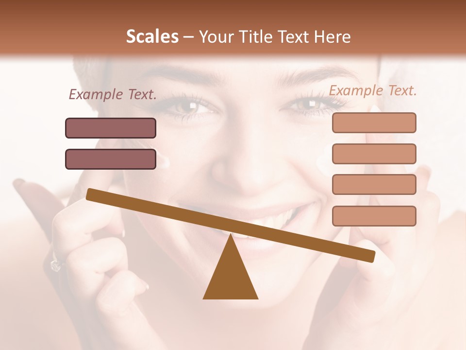 Head Black Smile PowerPoint Template