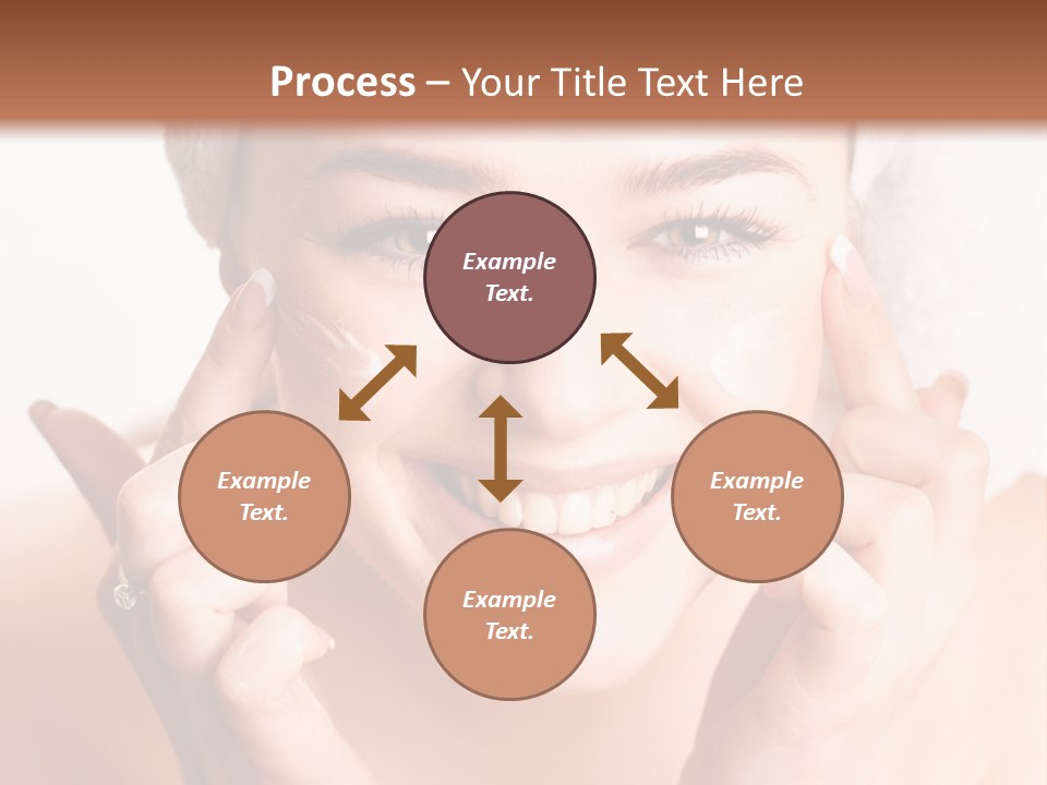 Head Black Smile PowerPoint Template