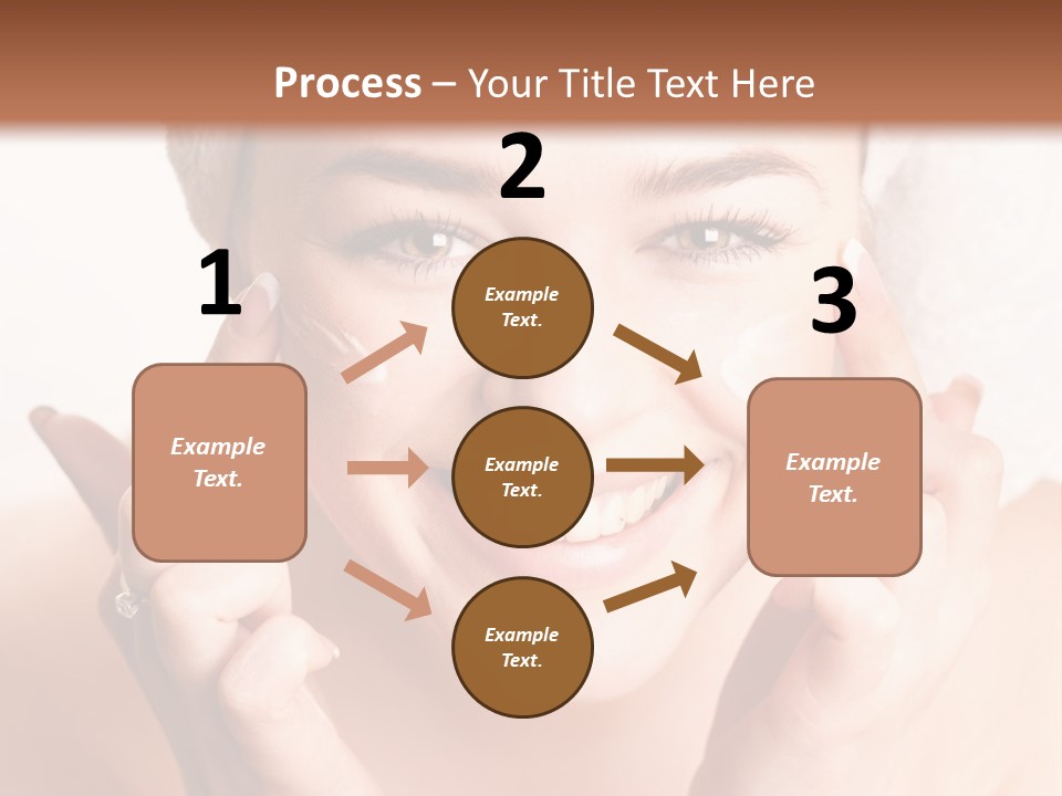 Head Black Smile PowerPoint Template