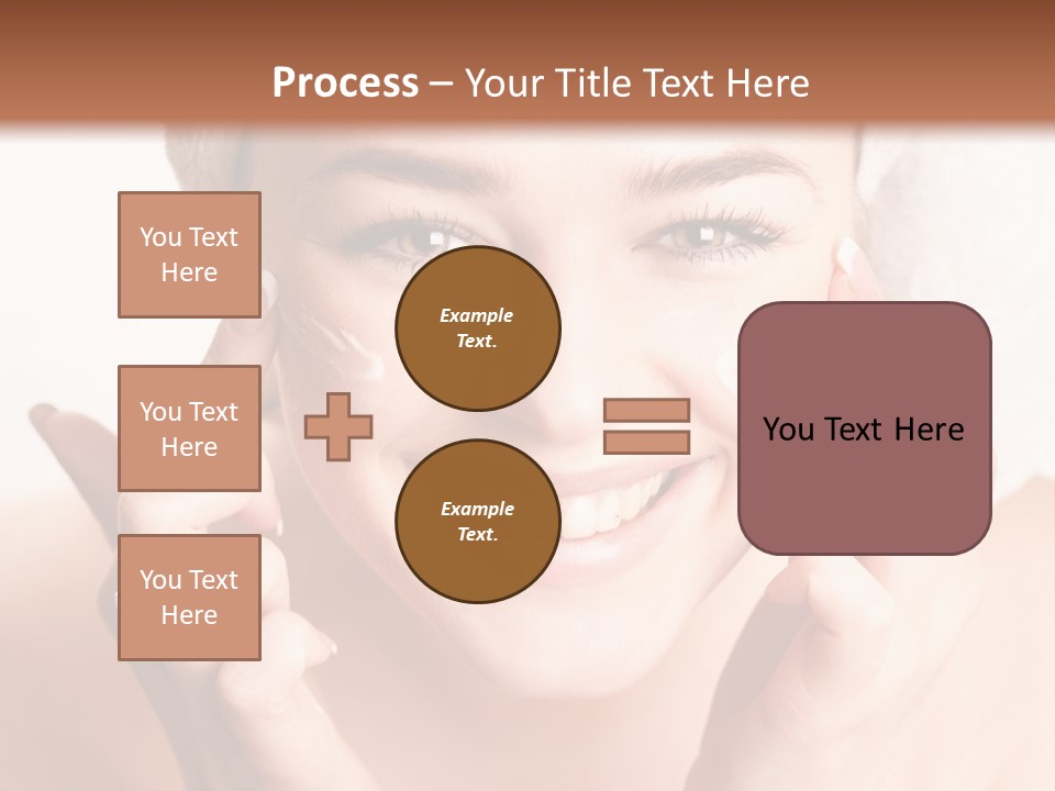 Head Black Smile PowerPoint Template