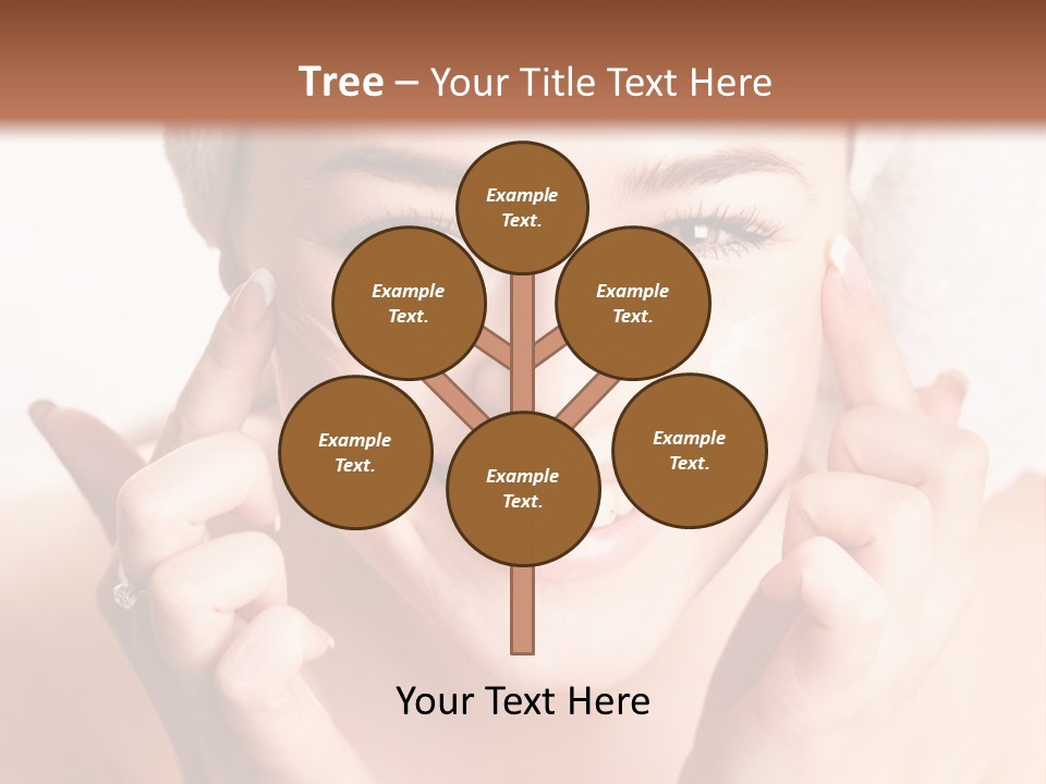 Head Black Smile PowerPoint Template