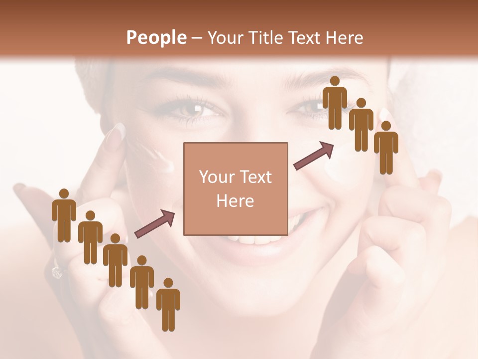 Head Black Smile PowerPoint Template