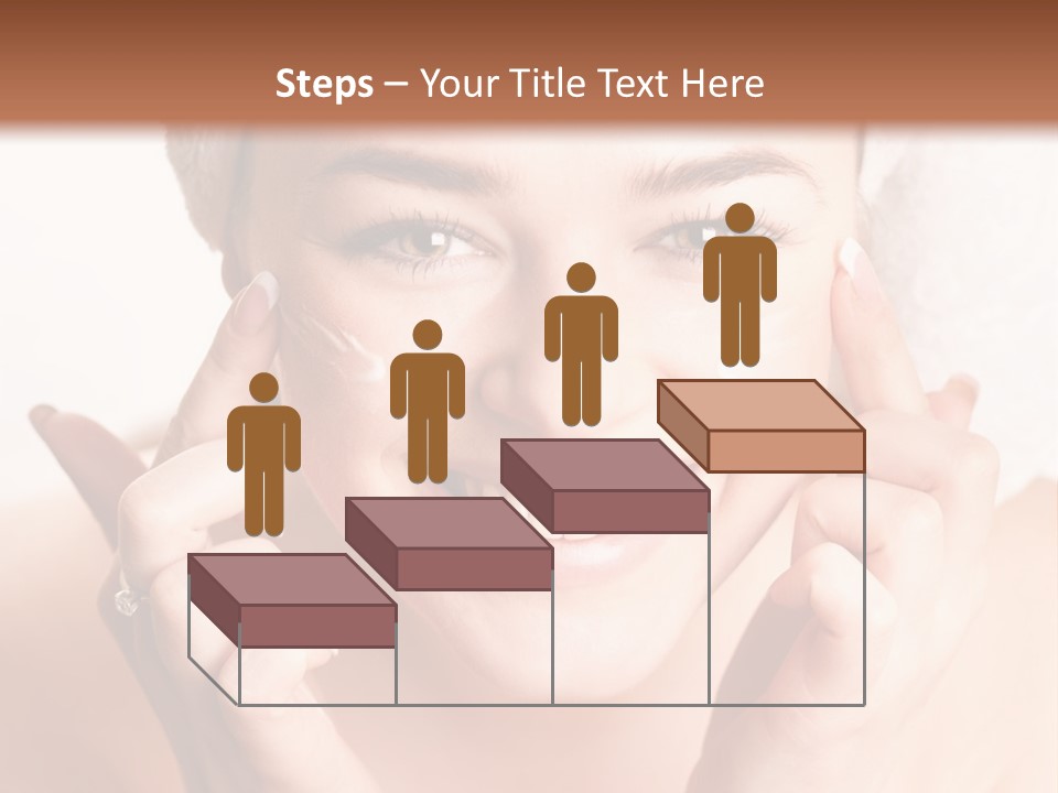 Head Black Smile PowerPoint Template