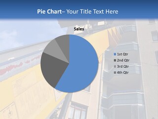 Tall Crane Reach PowerPoint Template