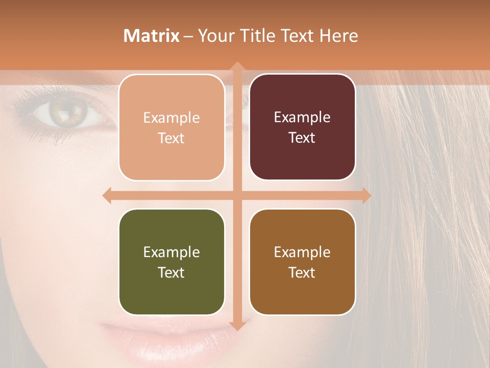 Face Vogue Young PowerPoint Template