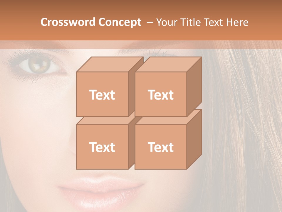 Face Vogue Young PowerPoint Template