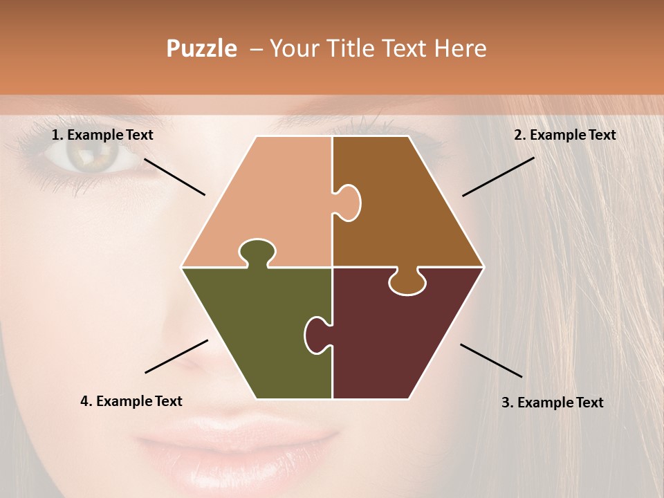 Face Vogue Young PowerPoint Template