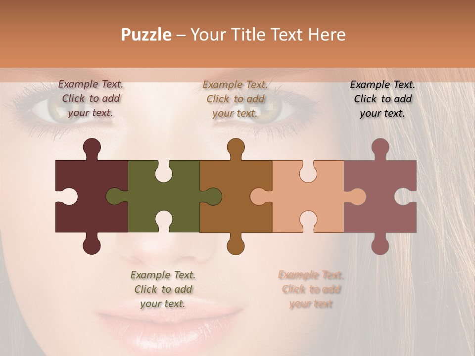 Face Vogue Young PowerPoint Template