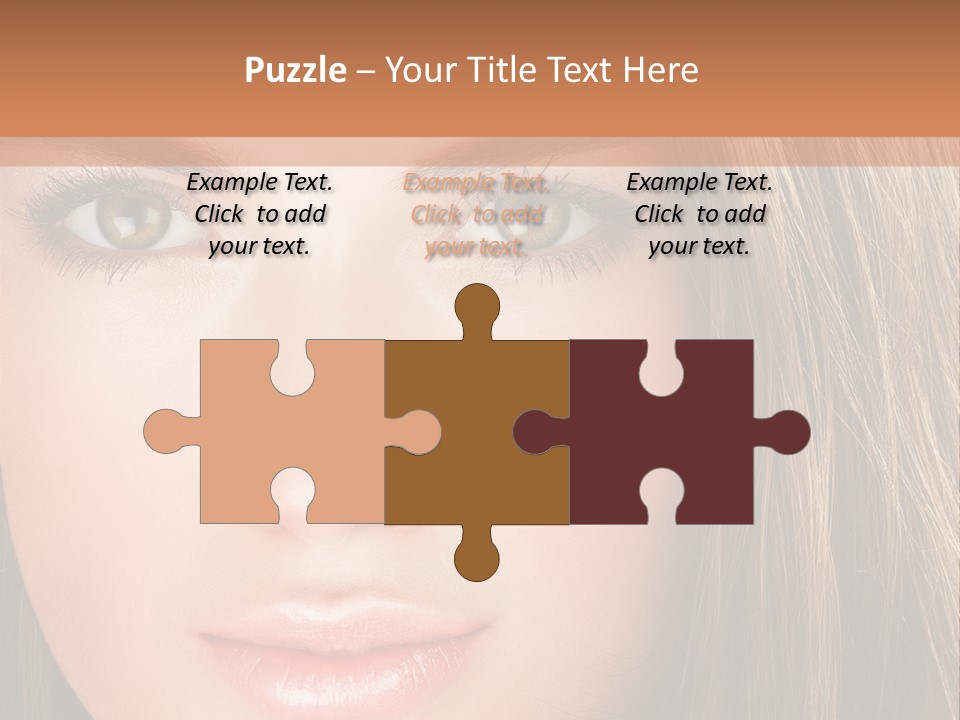 Face Vogue Young PowerPoint Template