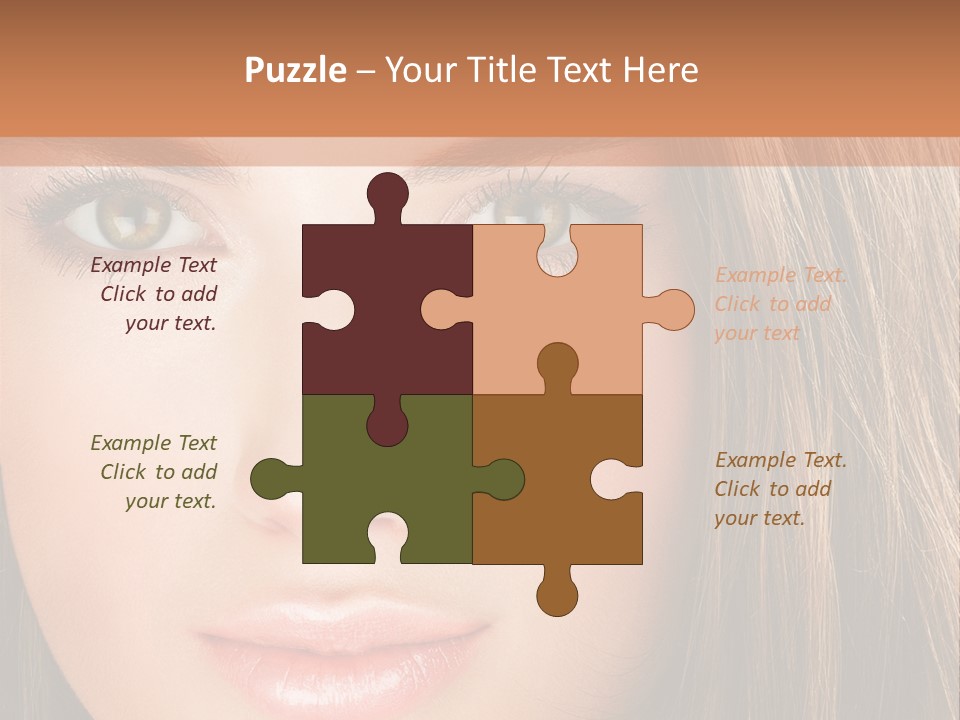 Face Vogue Young PowerPoint Template